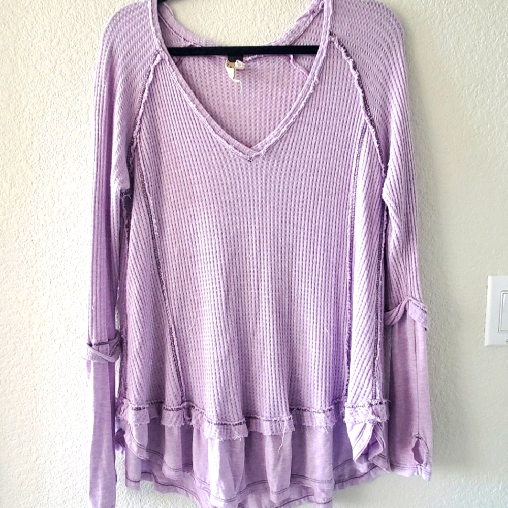 Free People oversize XS top